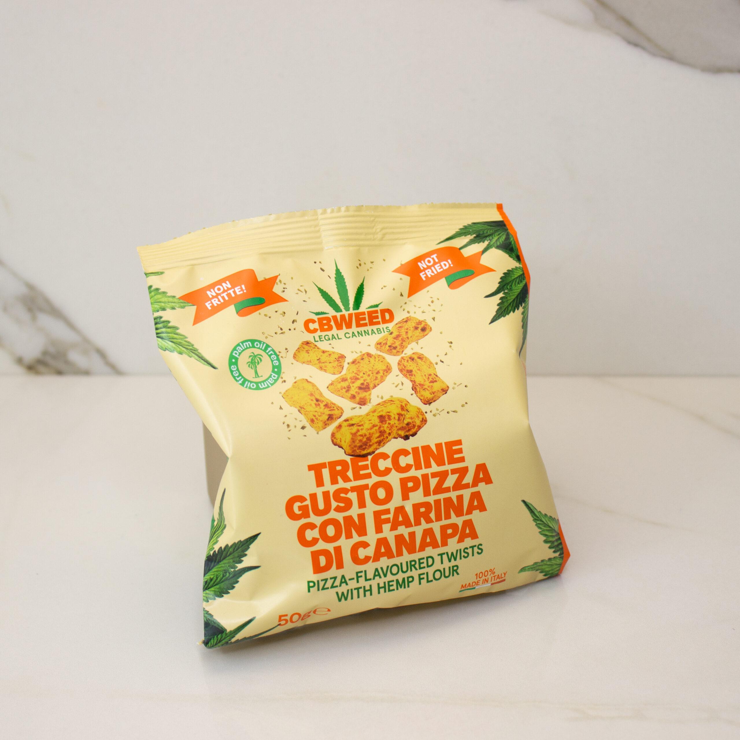 Twist de Farinha de Cânhamo com sabor a Pizza - Image 3